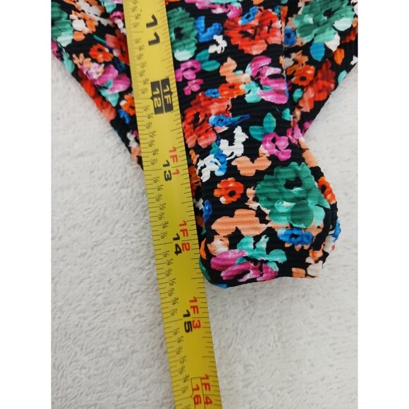 Salty Honey Womens Swimsuit Floral Print 2 Piece Top XXL Bikini Large Beachy - Picture 9 of 16
